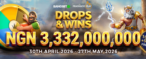 Mega Drops & Wins Jackpot promotion banner